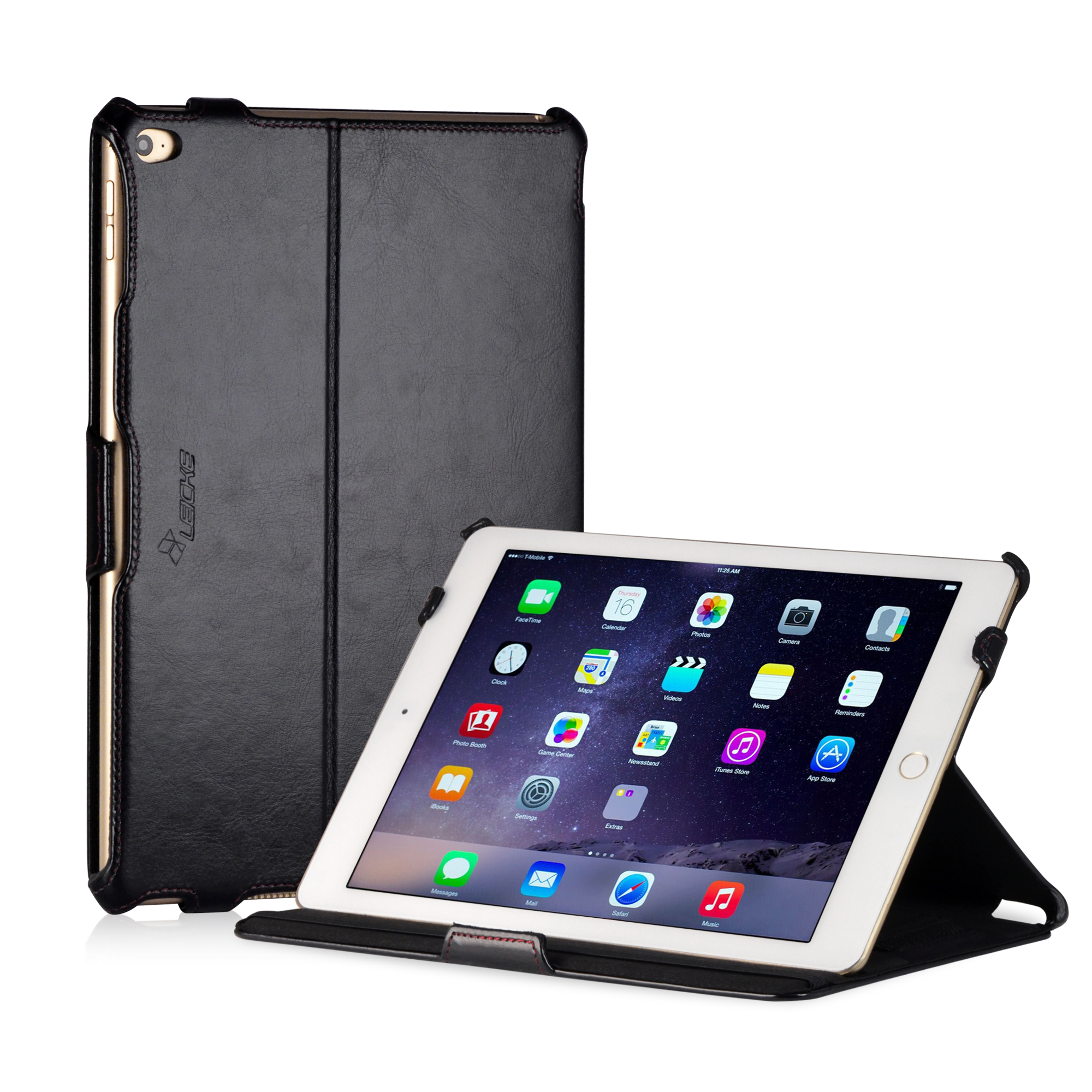 Premium Custodia Protettiva in Pelle per Apple iPad Mini 4 Tablet Custodia Cover Case 