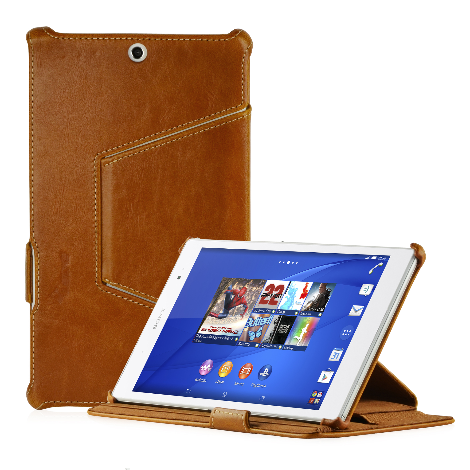 Stilisch Universal Etui Schutzhülle für Sony Xperia Z3 Tablet Compact 8 " Zoll 