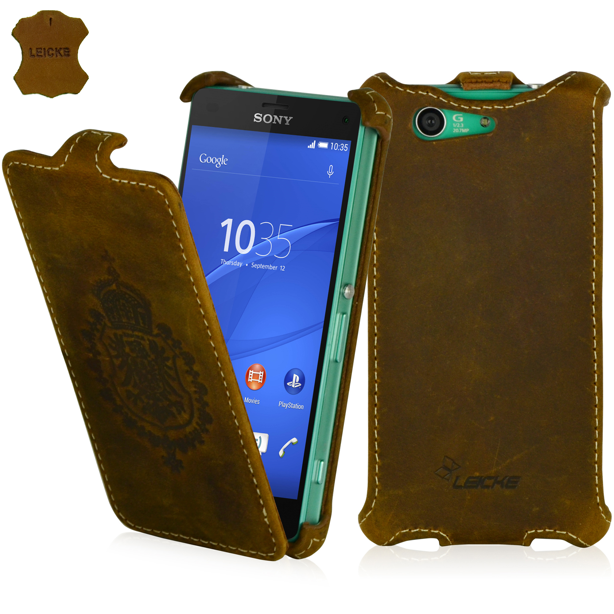 | MANNA UltraSlim Xperia Z3 Compact 4.6 inch Flip Case