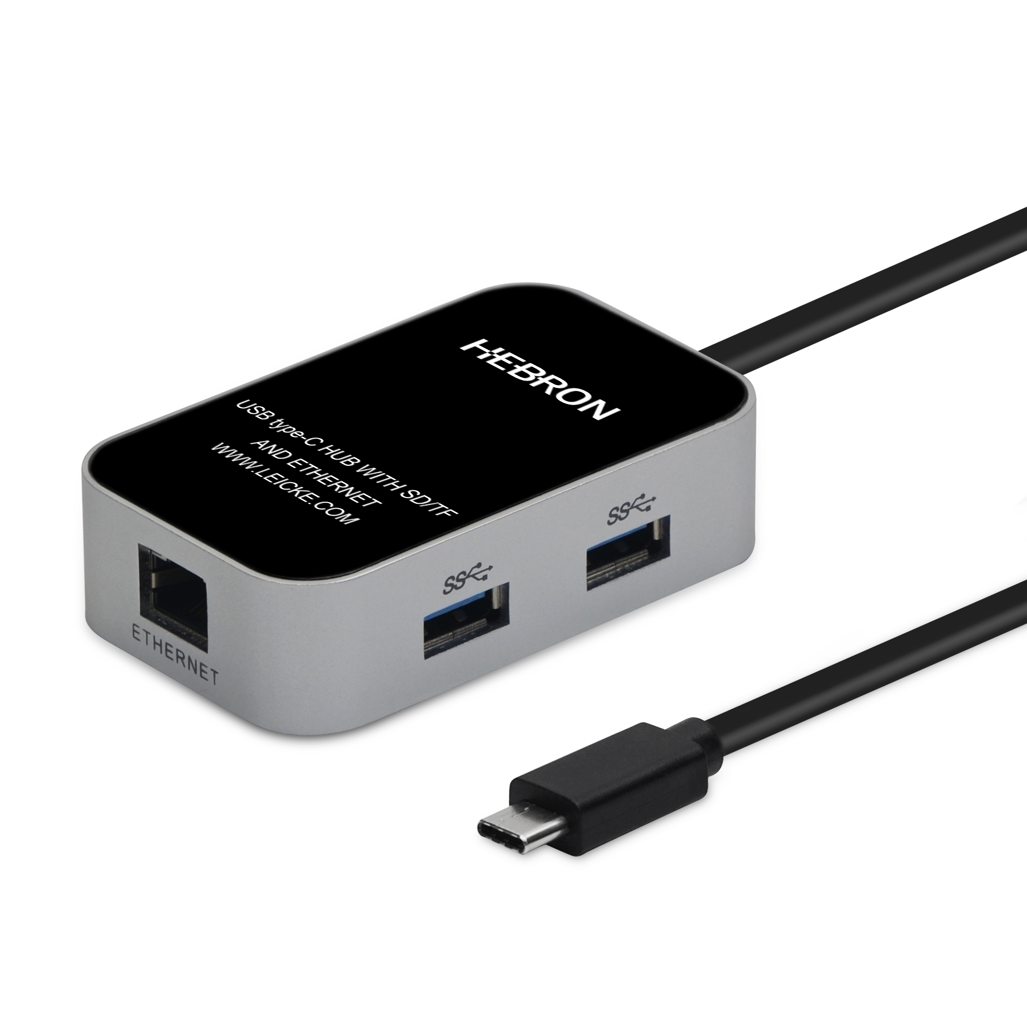 Color : Black ZHANGBO-US USB-C/Type-C Female HUB Charging Adapter,Extension 2 x USB 3.0 Interface 1 x Type-c 6. 
