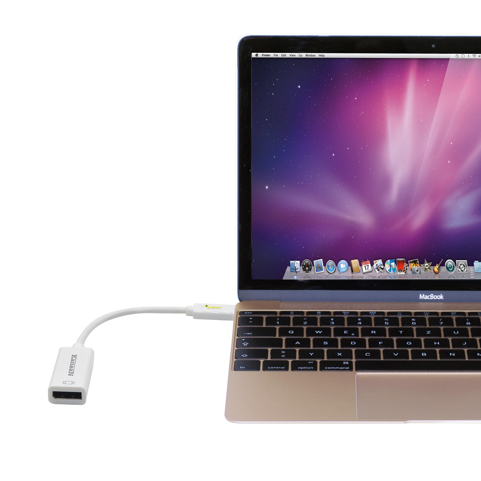 Leicke | Adaptador USB-C DisplayPort para Apple Macbook