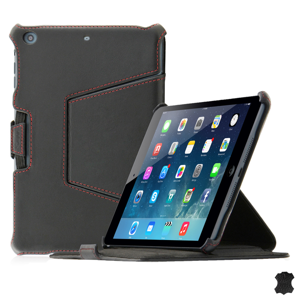 Genuine Leather Flip Smart Case Cover For Apple iPad Mini 2 With Retina Display 