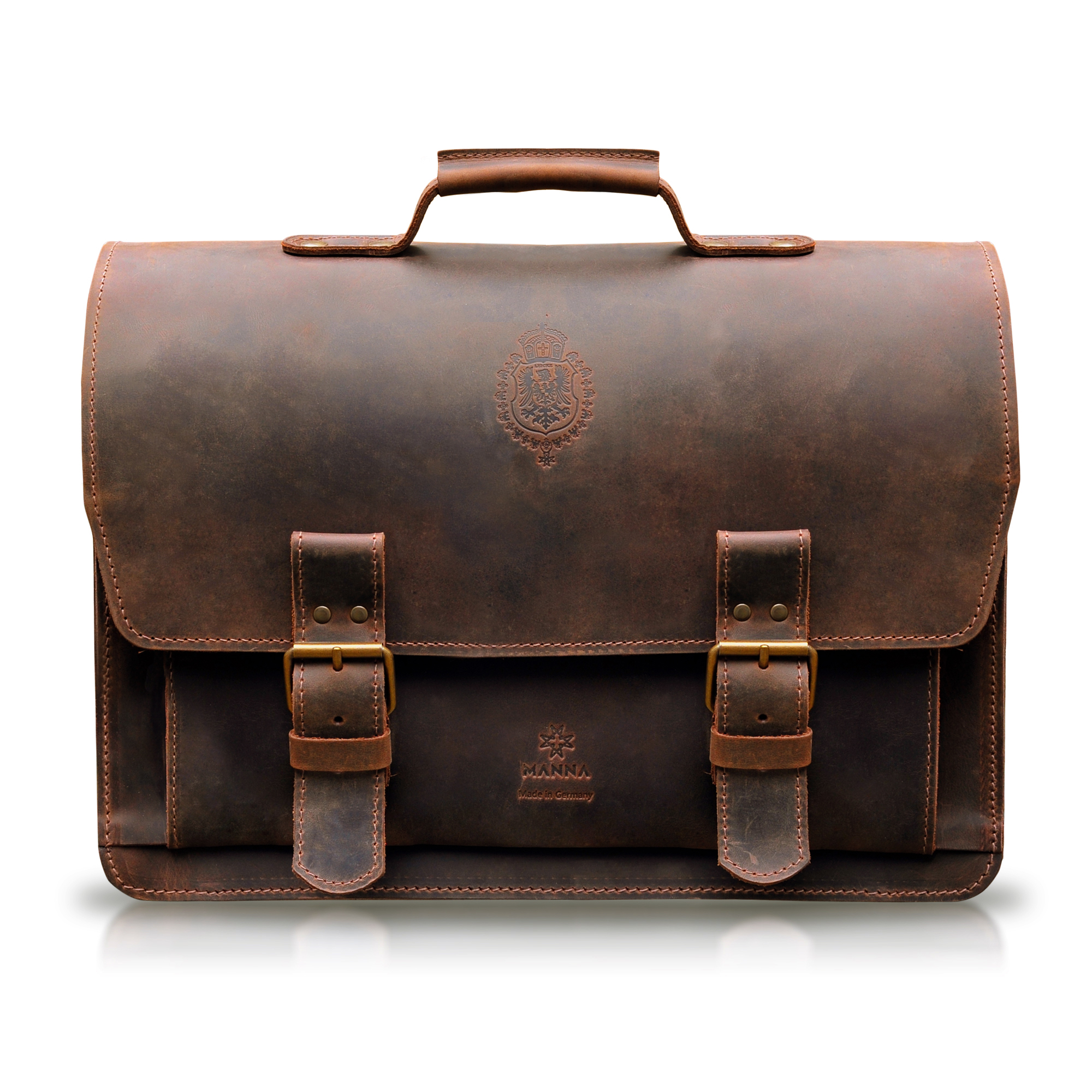 Leicke | MANNA Leather Laptop Bag for MacBook Pro 13&#39;&#39;,