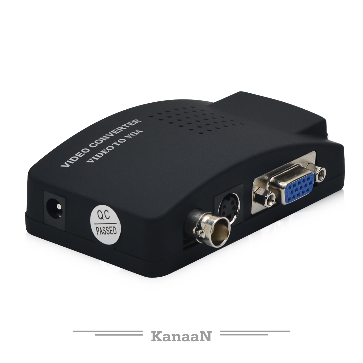 KanaaN Converter S-video o entrada VGA a salida VGA Convertidor de BNC-video