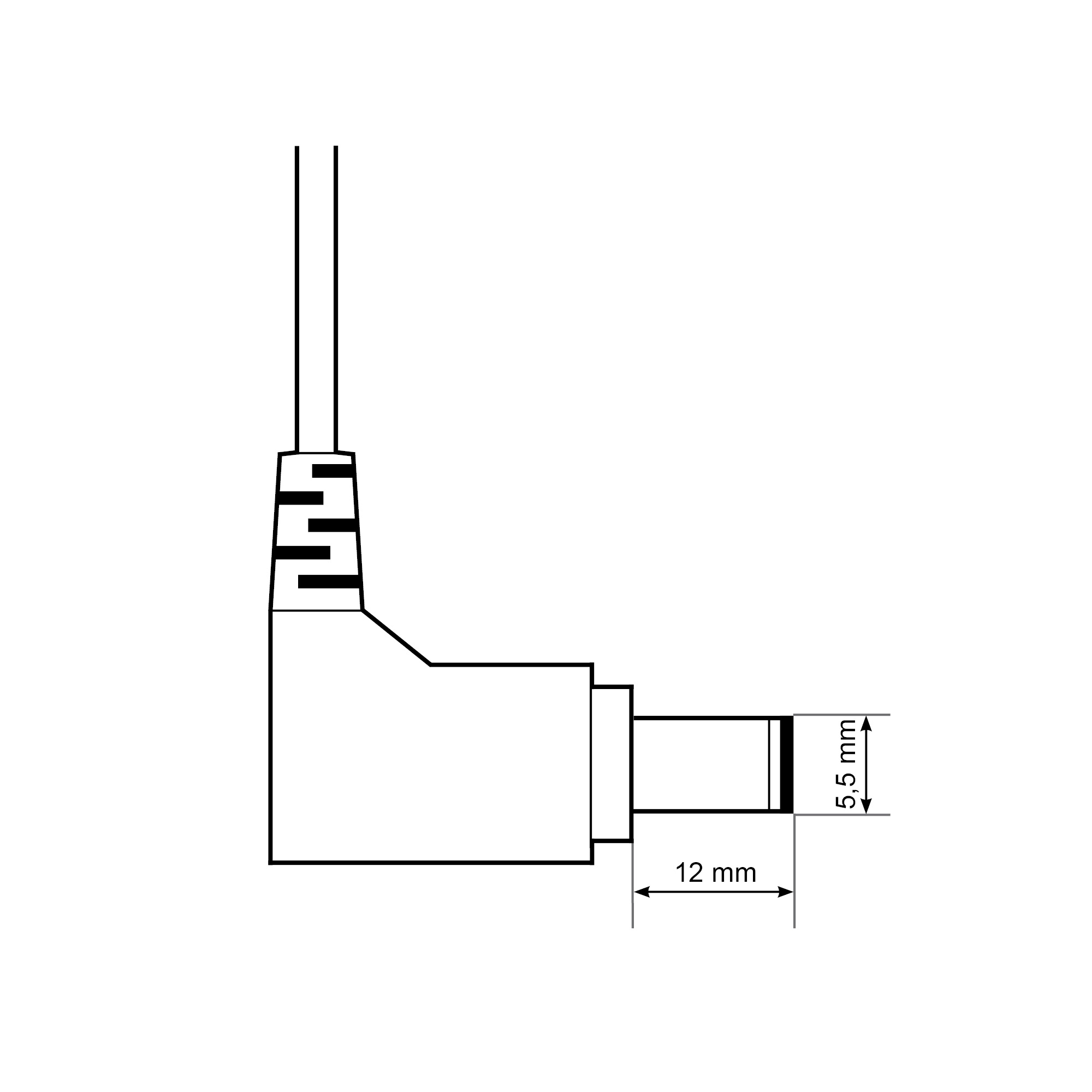 LEICKE Netzteil 60W 12V 5A 5,5 * 2,5mm für LED Streifen, LCD TFT