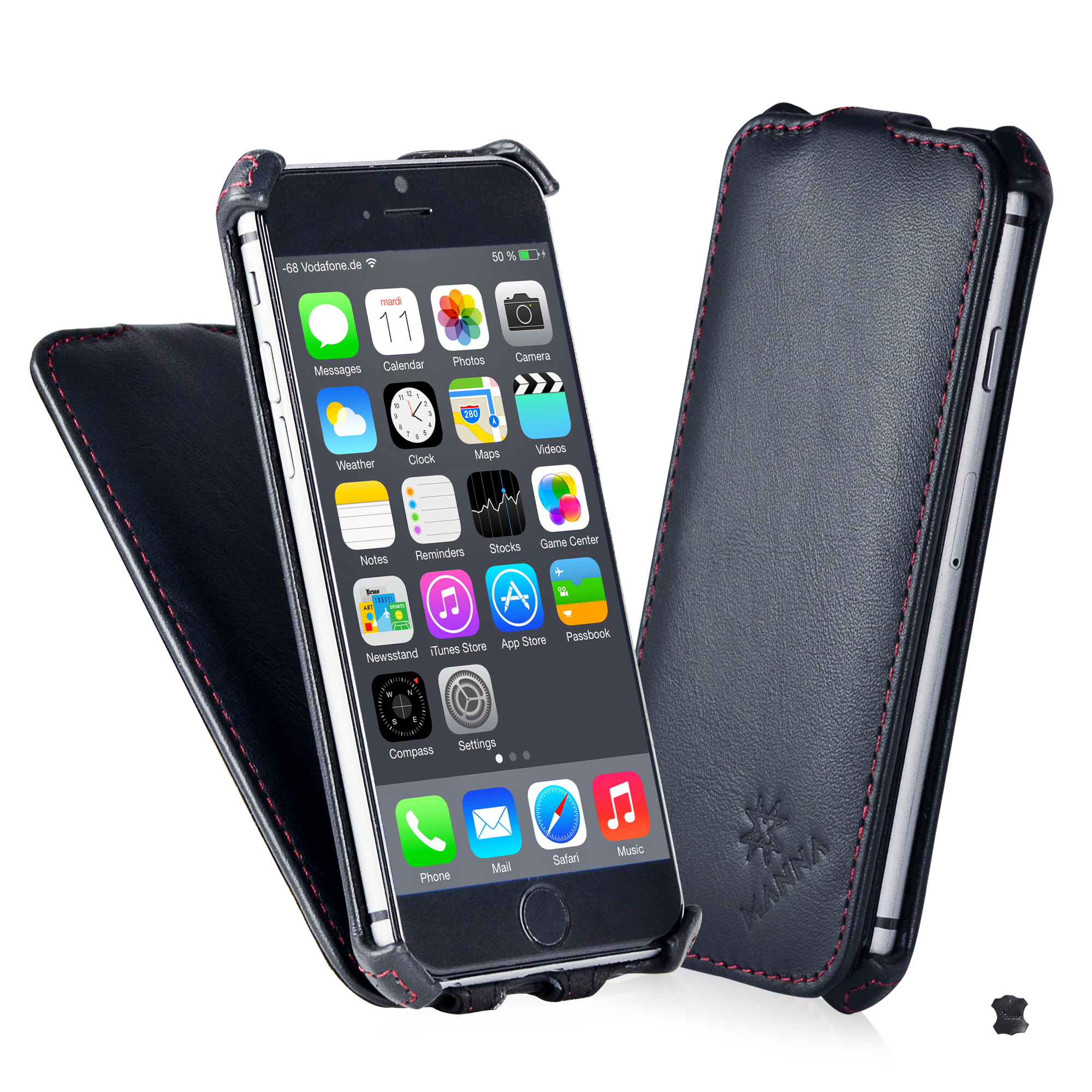 fedme flertal Forventer Leicke | MANNA UltraSlim iPhone 6 & 6s Plus 5.5" Flip Case