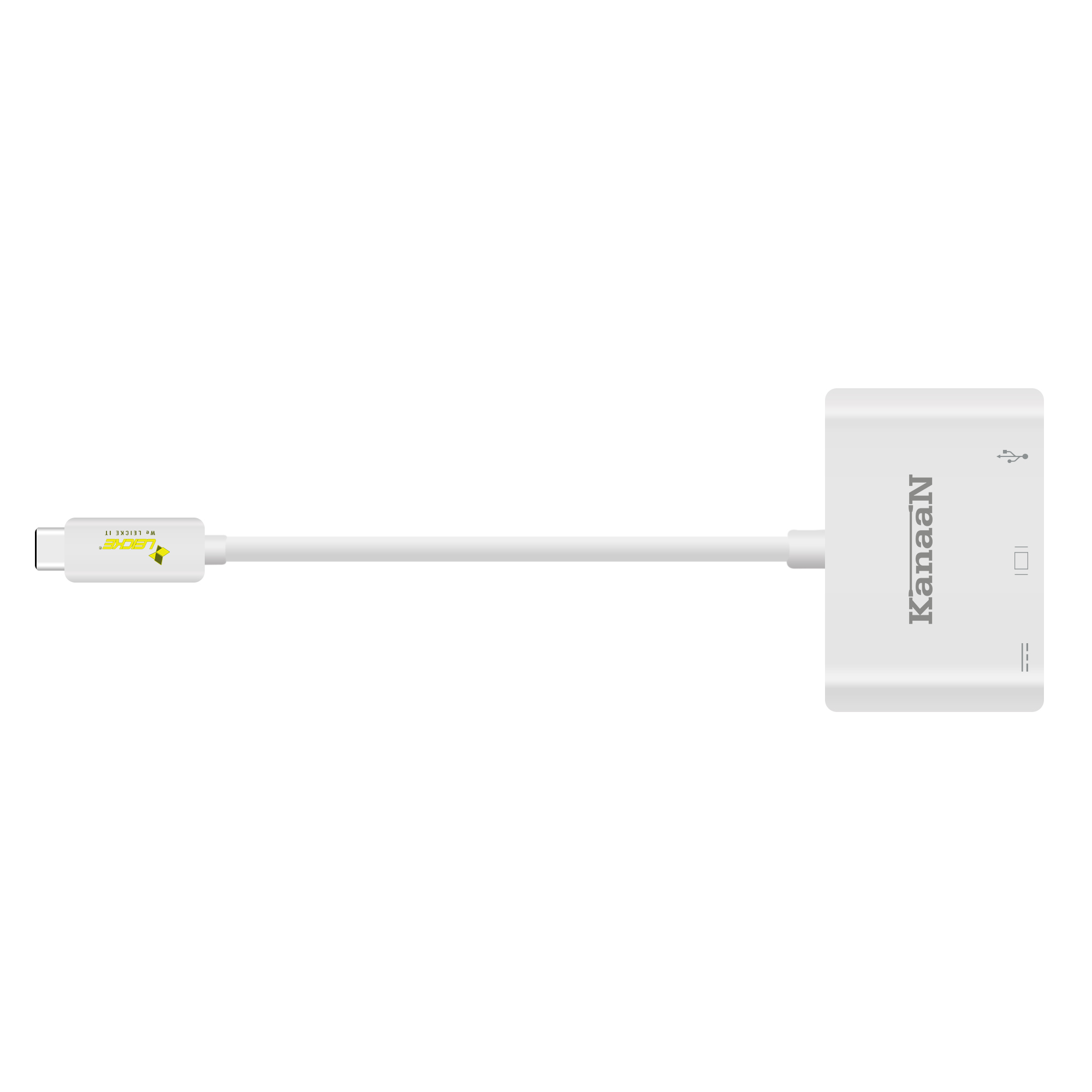 QIANRENON Adattatore USB C A USB 3.1 OTG 10Gbps PD120W 4K@60Hz, 2 Pezzi In Lega Con LED