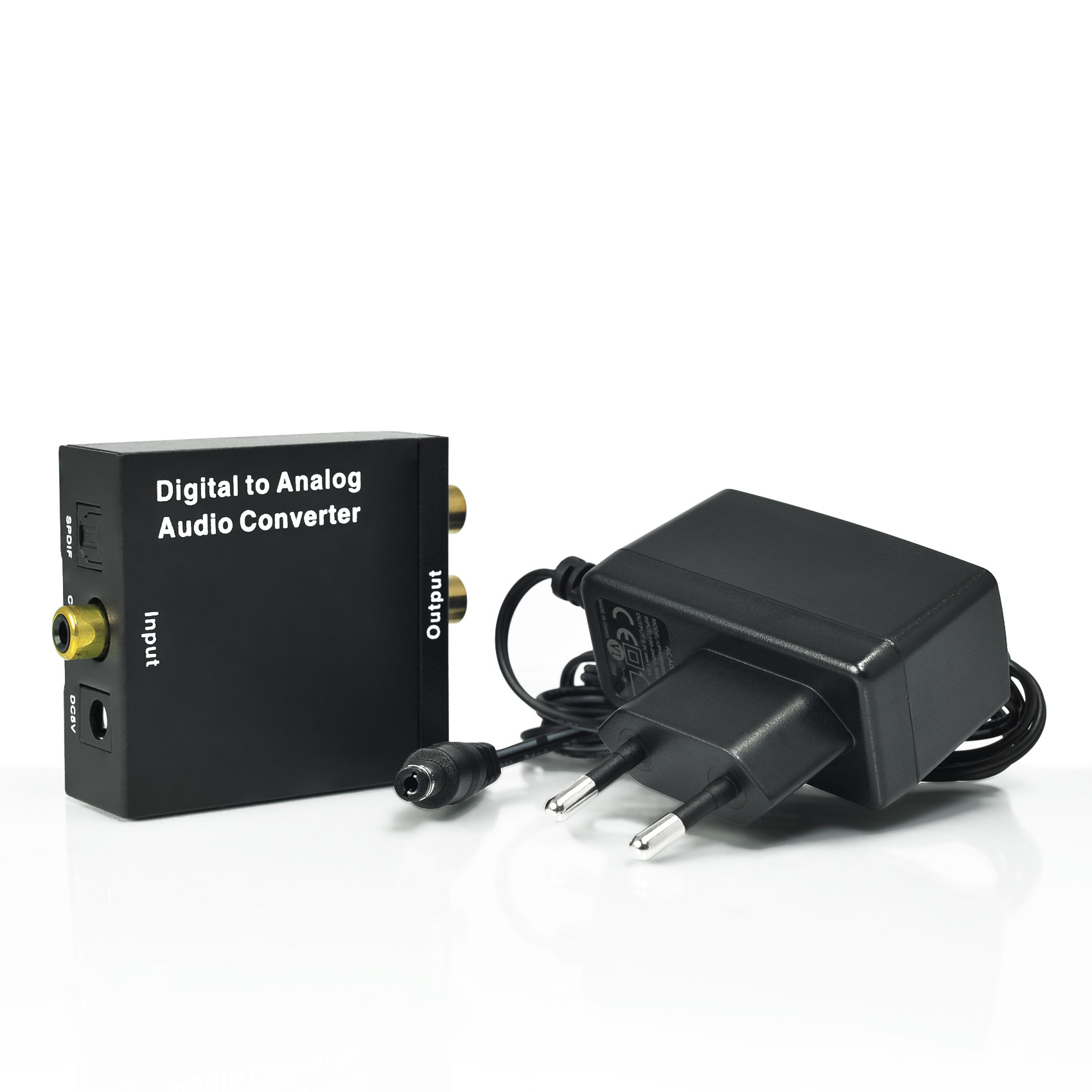 InLine® Audio Converter Entrée analogique-numérique 2x sortie